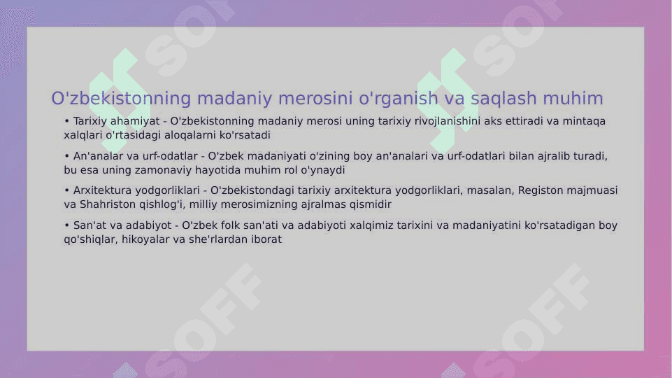 Yangi O'zbekistonda amalga oshirilayotgan ma'naviy o'zgarishlar. 3