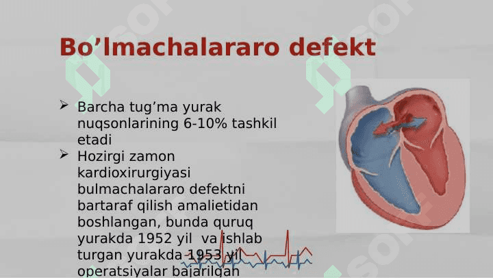 Yurakning tug'ma nuqsonlari 6