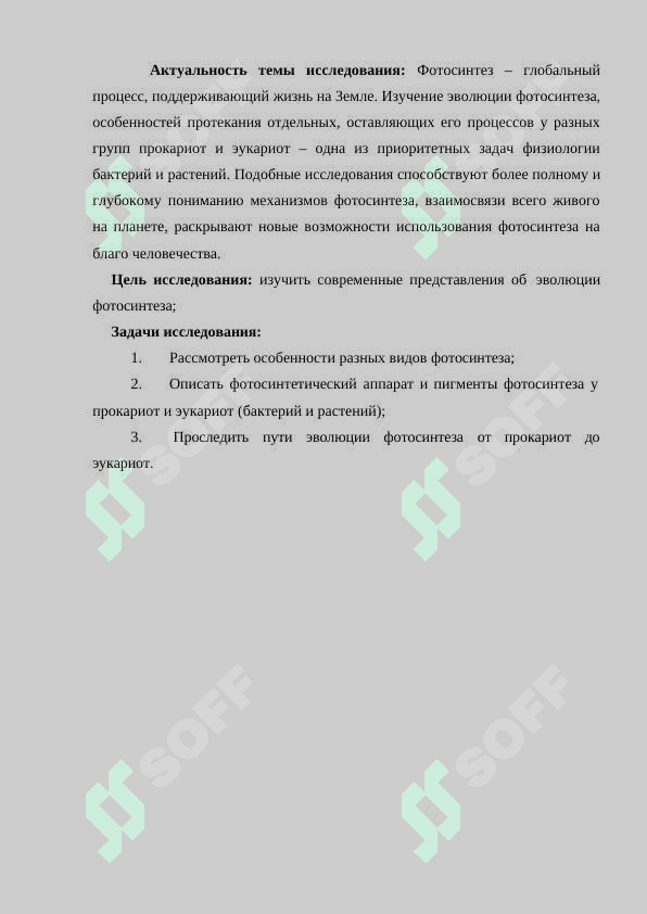 Роль фотосинтеза в природе 3