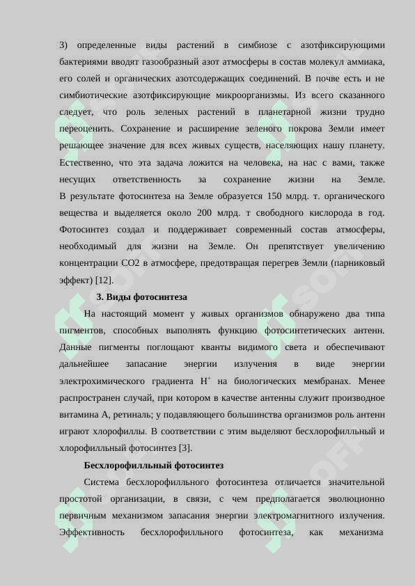 Роль фотосинтеза в природе 7