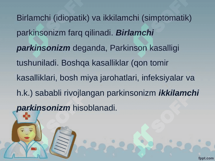 Parkinson
 kasalligi 3