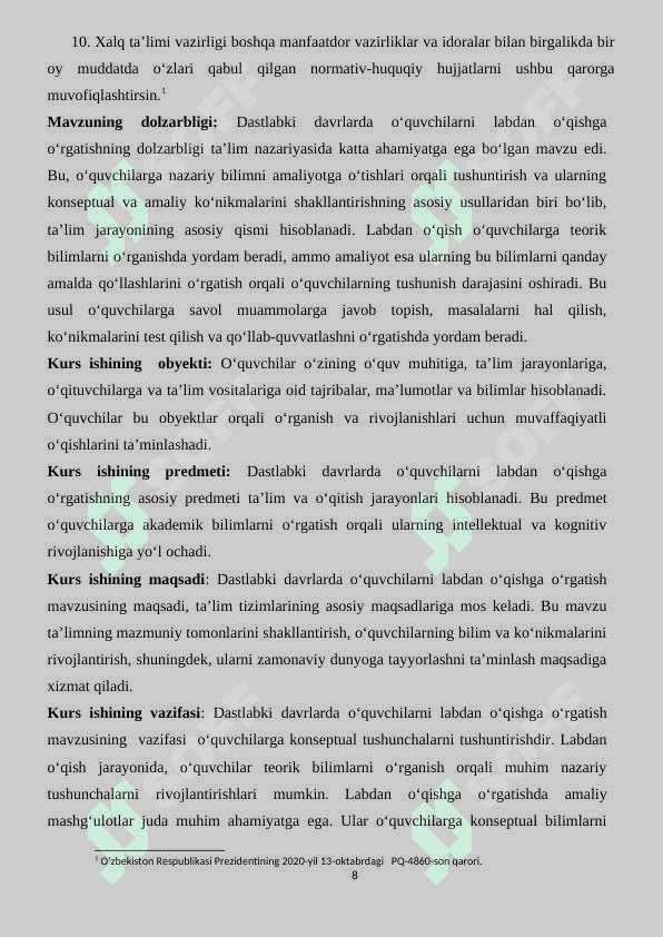 Dastlabki davrlarda oʻquvchilarni labdan oʻqishga oʻrgatish 8