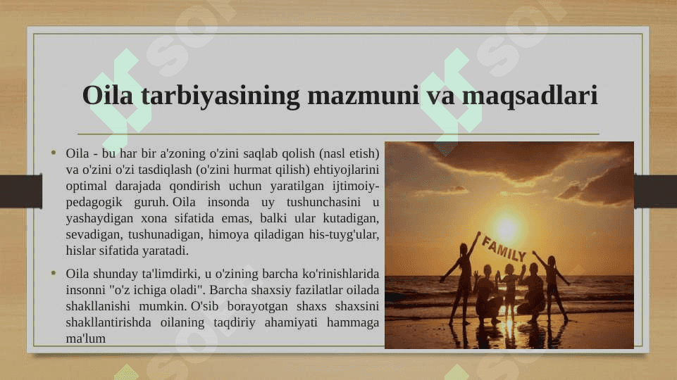 OILA TARBIYASI MAZMUNI VA MOHIYATI 3