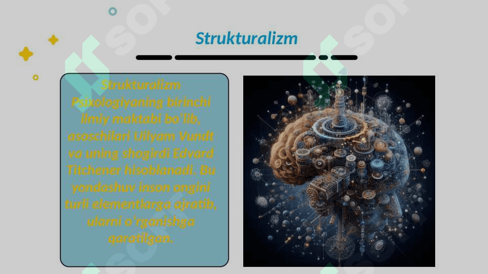 Psixologiya maktablari.
Psixologiyaning tadqiqot metodlari 4
