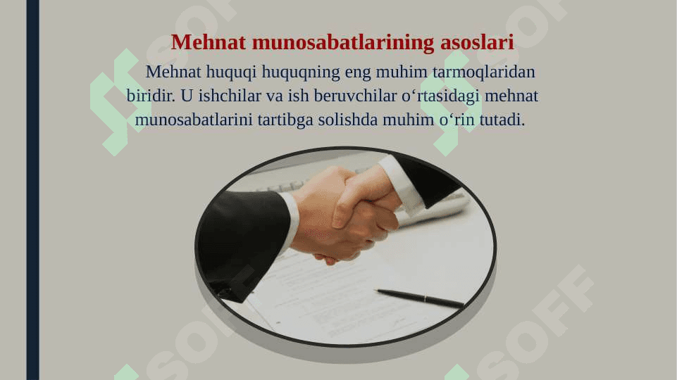 Mehnatga oid munosabatlar 3