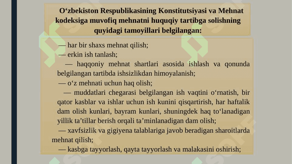 Mehnatga oid munosabatlar 6