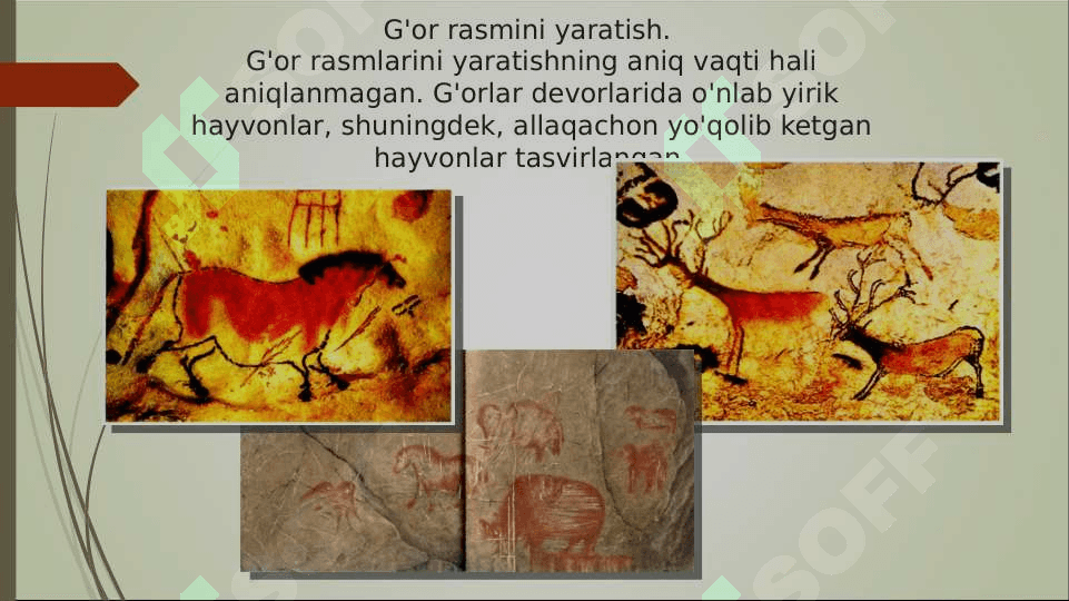 Ibtdoiy davdagi qoyatosh rasmlarining o’rganilishi 4
