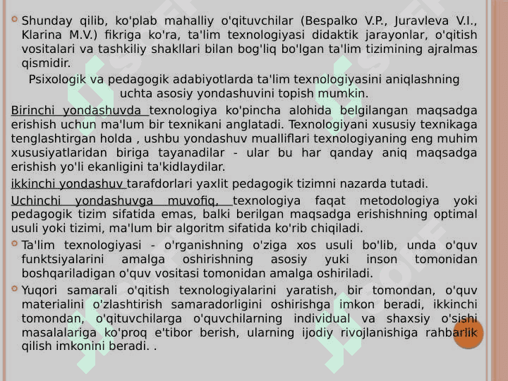 Ijtimoiy pedagogik faoliyatda  texnologiyalar 5