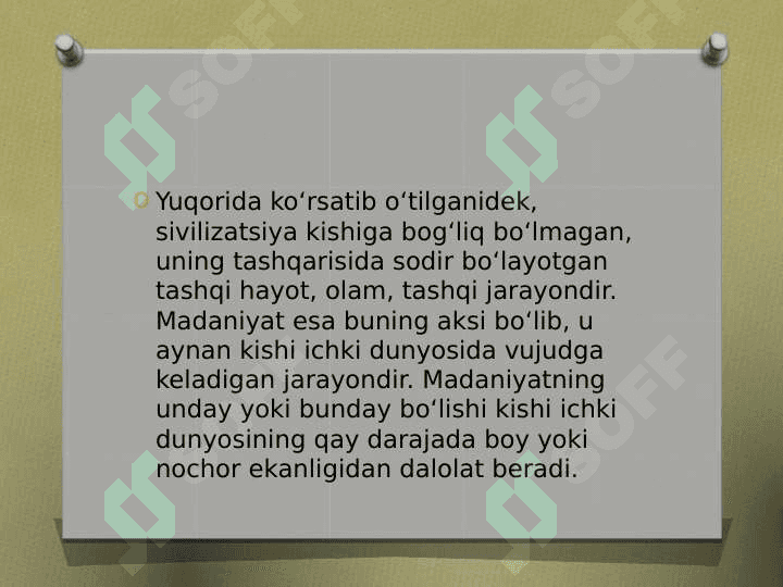 Ma’daniyat va Svilizatsiya 2