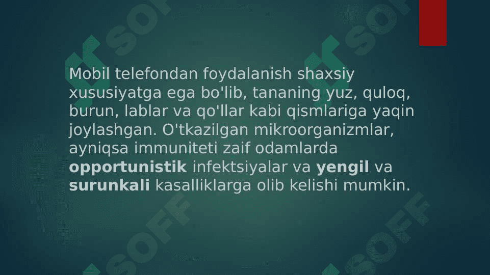 Kompyuter va Telefonlarning bakterial kontaminasiyasi 7