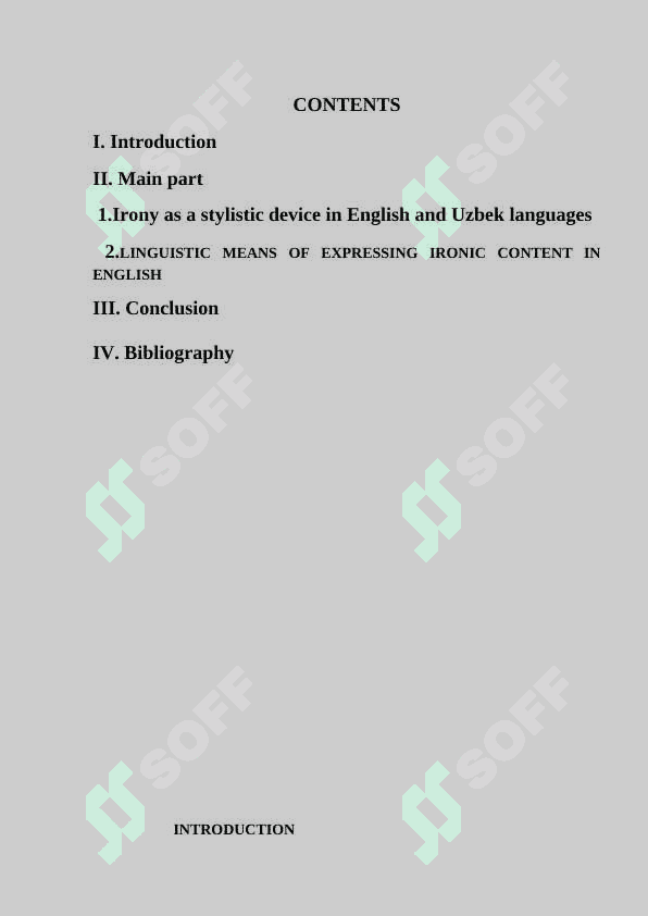 Study of irony in english and uzbek languages 2