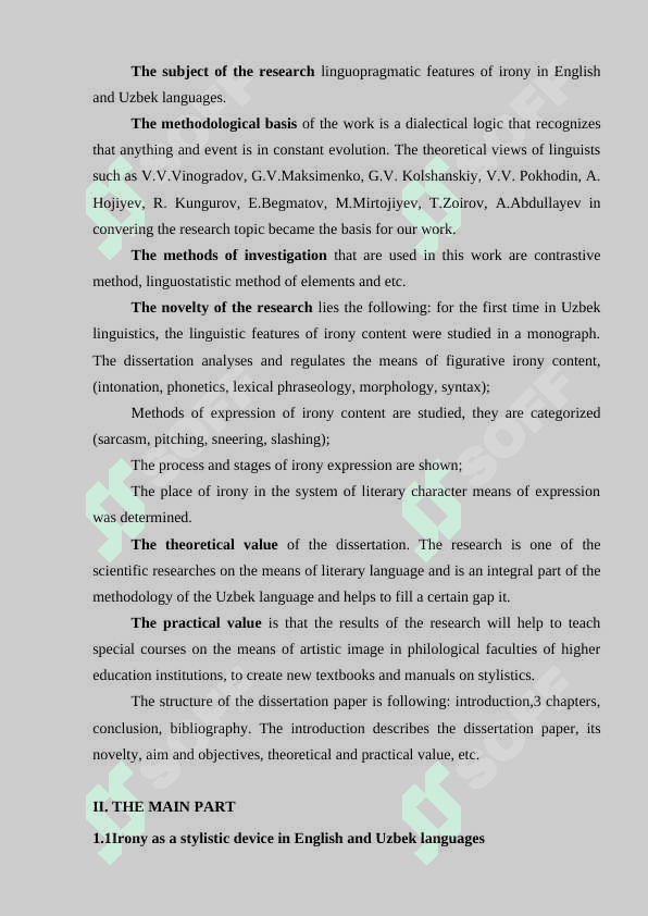 Study of irony in english and uzbek languages 5