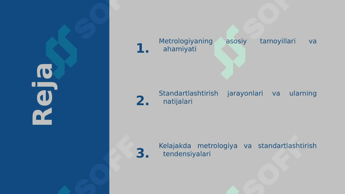 Metrologiya va standartlashtirish 2