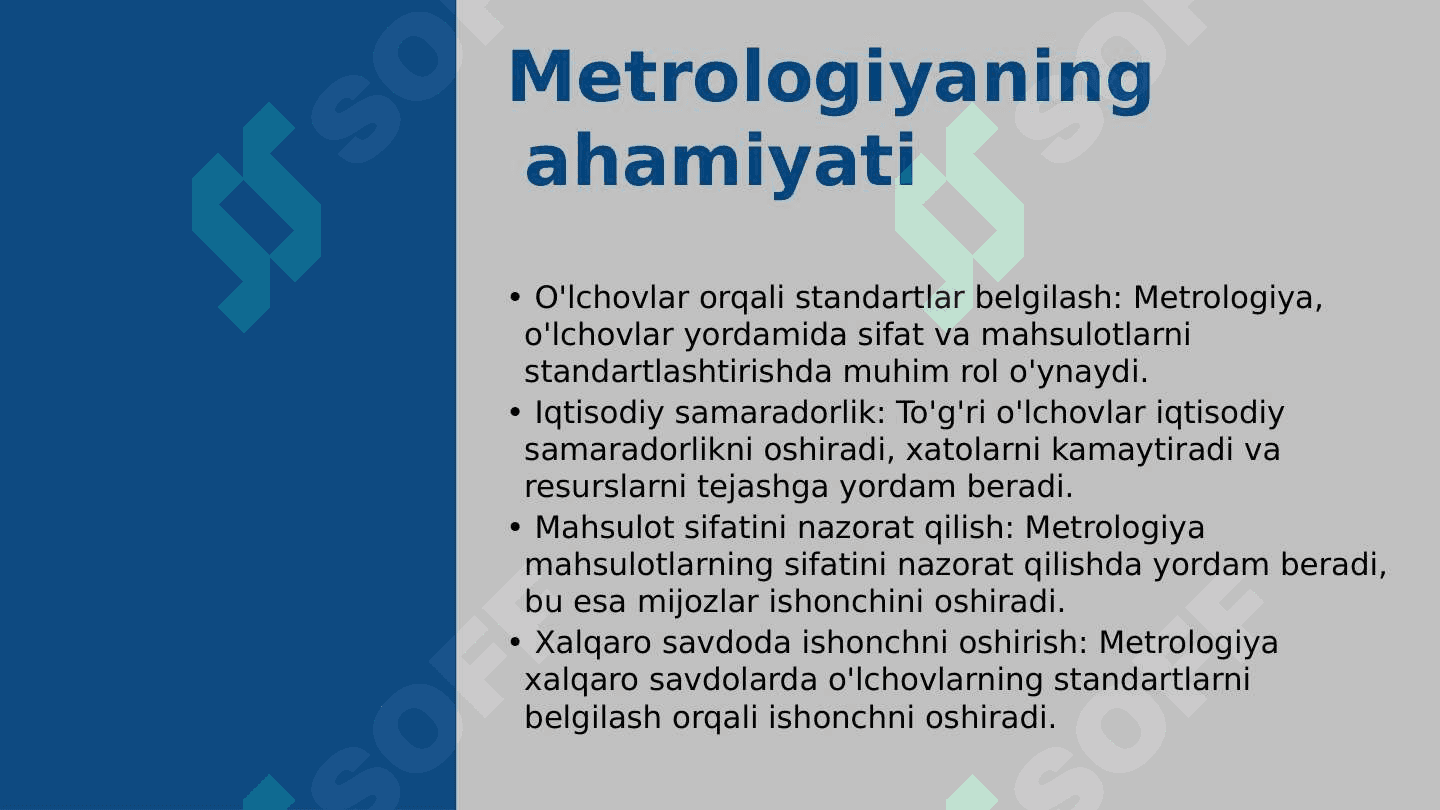 Metrologiya va standartlashtirish 4