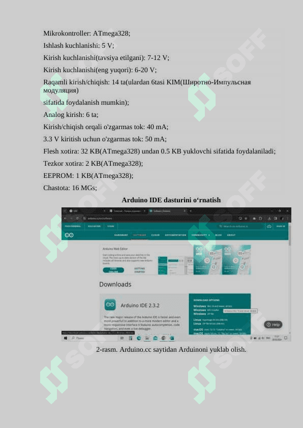 Arduino IDE muhiti o‘rnatish,  led lampa va tugmacha yordamida oddiy loyiha ishlab chiqish. 3