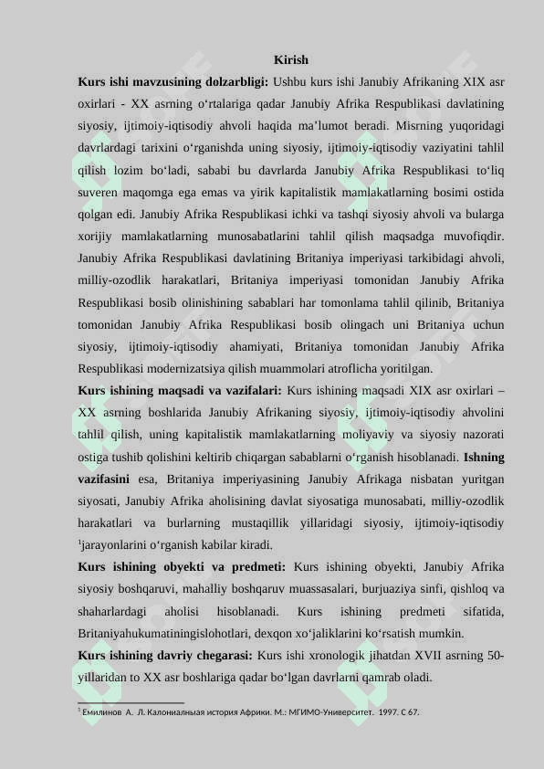 Ingliz-Bur urushlari davrida Janubiy Afrika 3