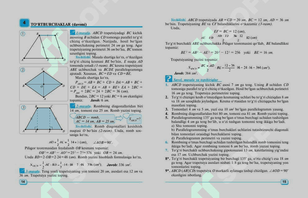 Geometriya 9-sinf 8