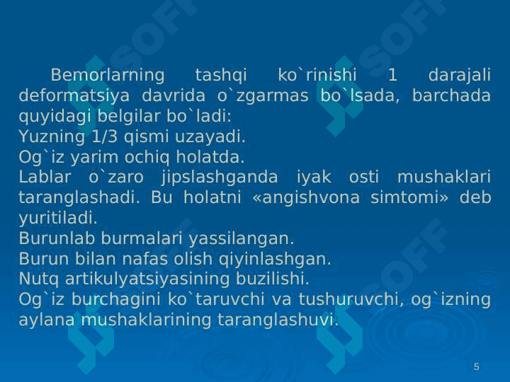 Ochiq prikus 5