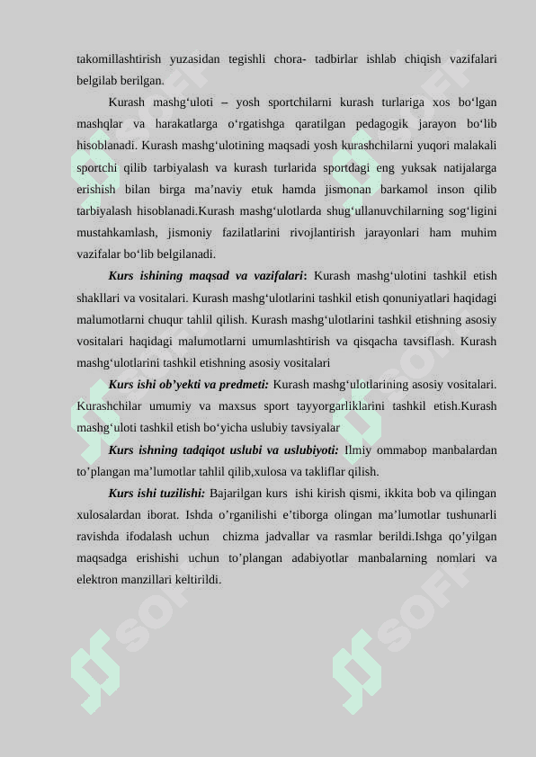 Kurash mashg‘uloti vositalari 4