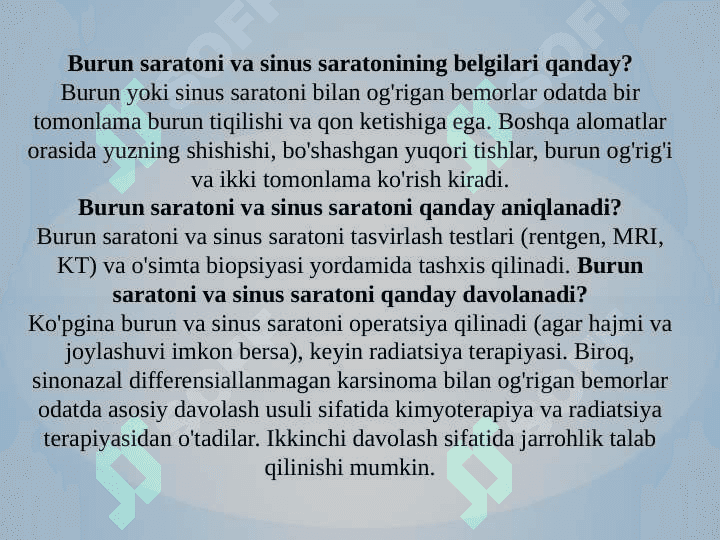 LOR A’ZOLARI SARATON KASALLIKLARI 4