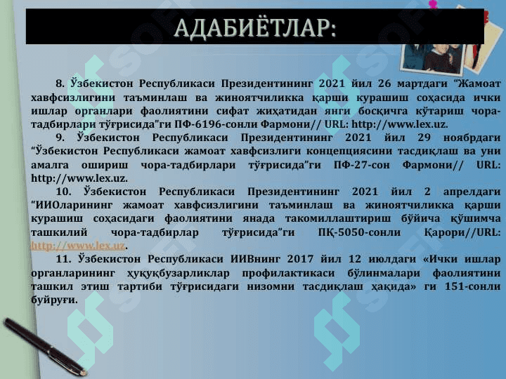 Xuquq buzarlik praflaktikasi 4