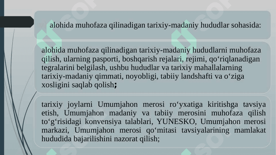 O‘zbekistonga oid madaniy boyliklar reyestri tushunchasi va madaniy boyliklar klassifikatsiyasi 6