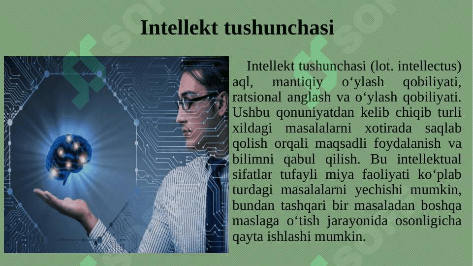 Sun`iy intelekt tizimlari 2