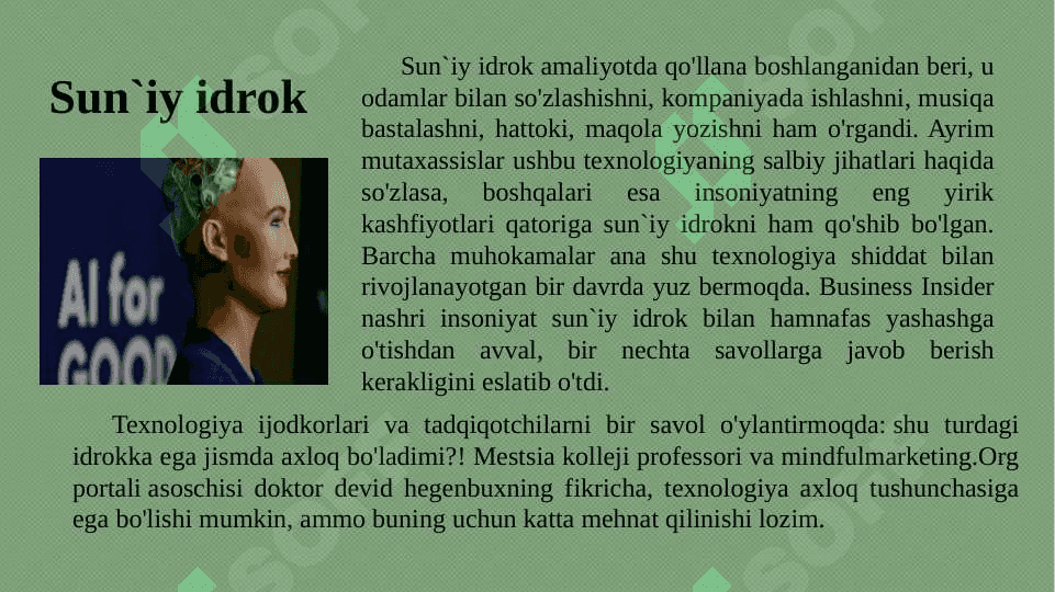 Sun`iy intelekt tizimlari 4