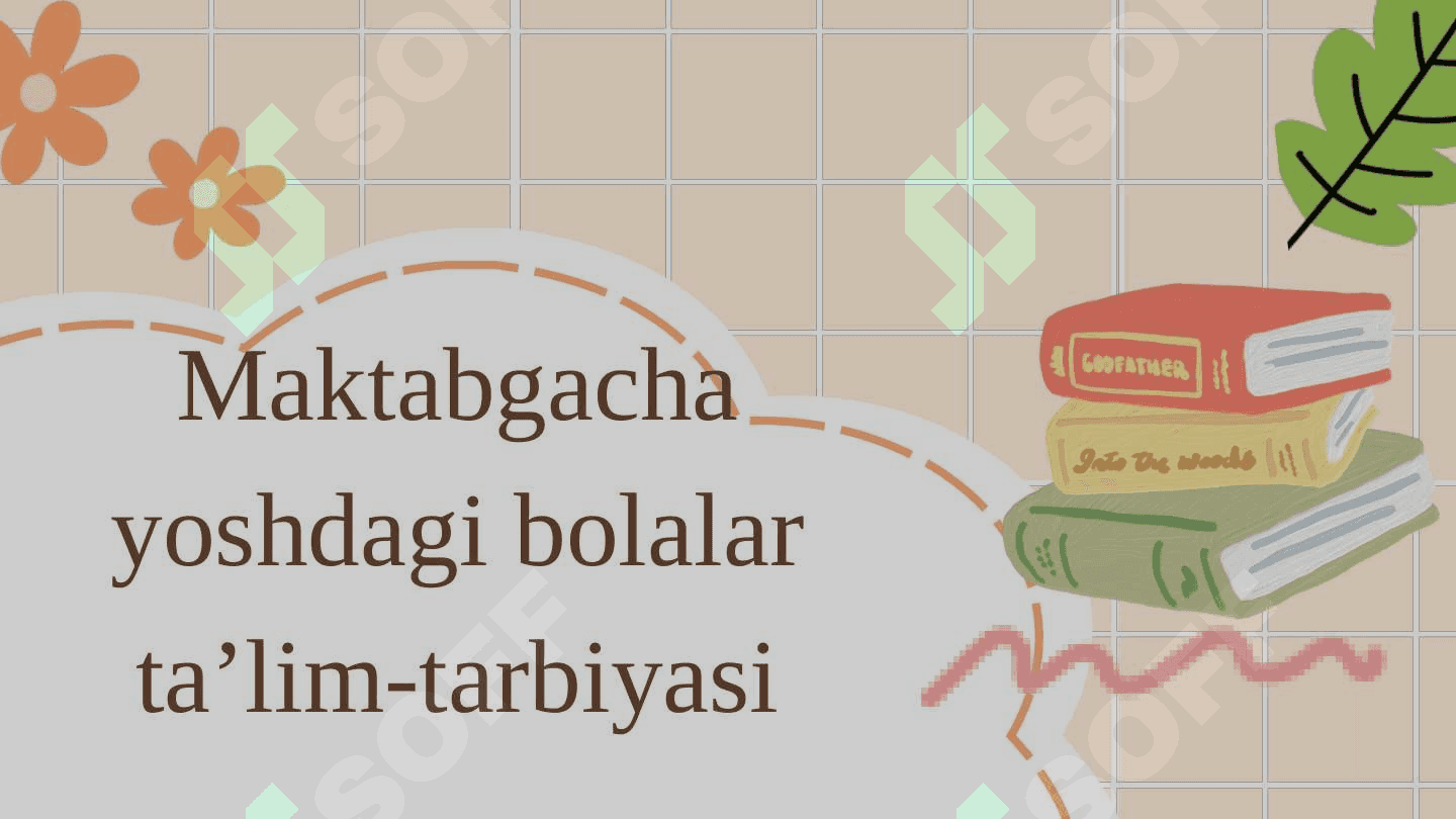 Maktabgacha yoshdagi bolalar ta’lim-tarbiyasi 2