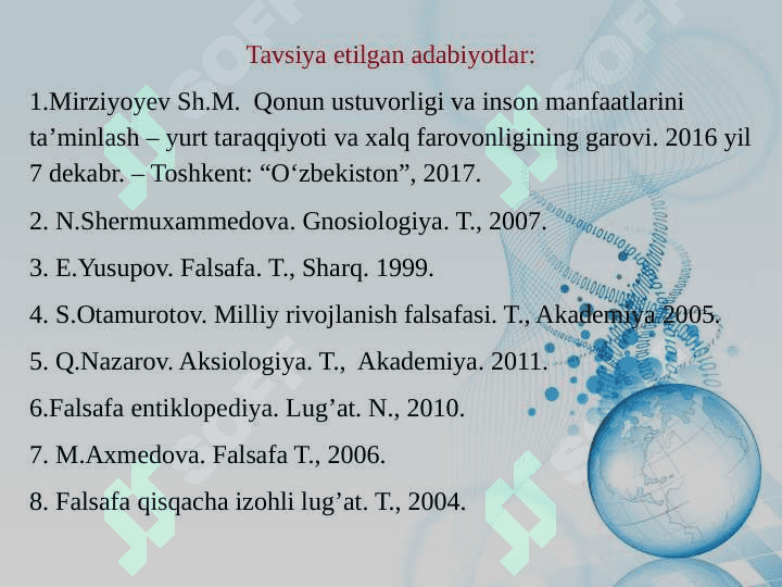Falsafa va uning jamiyat hayotidagi roli 3