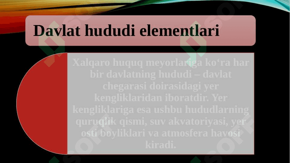 O‘zbekiston Respublikasining ma’muriy-hududiy  va davlat  tuzilish, davlat hokimiyatini amalga oshirishga doir normalar, moliya, pul va bank tizimi, mudofaa va xavfsizlik 8