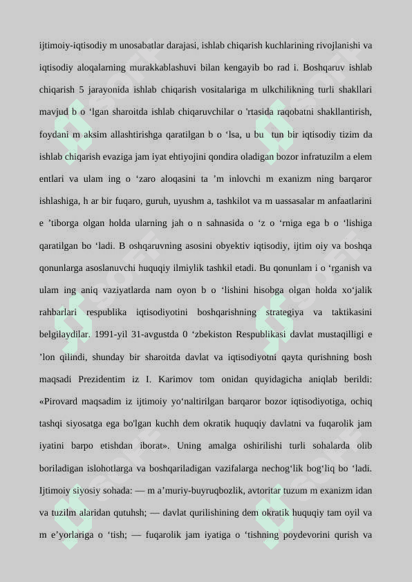 BOSHQARISH NAZARIYASI VA BIOLOGIK BOSHQARISH TIZIMLARINI MODELLASHTIRISH 2