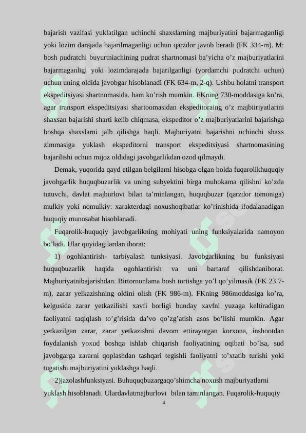 Fuqarolik-huquqiy javobgarlik 4