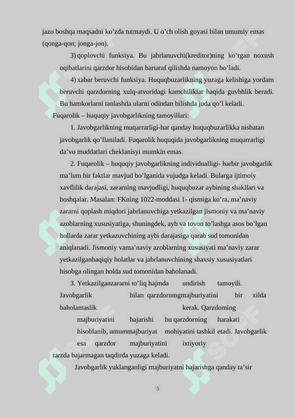 Fuqarolik-huquqiy javobgarlik 5