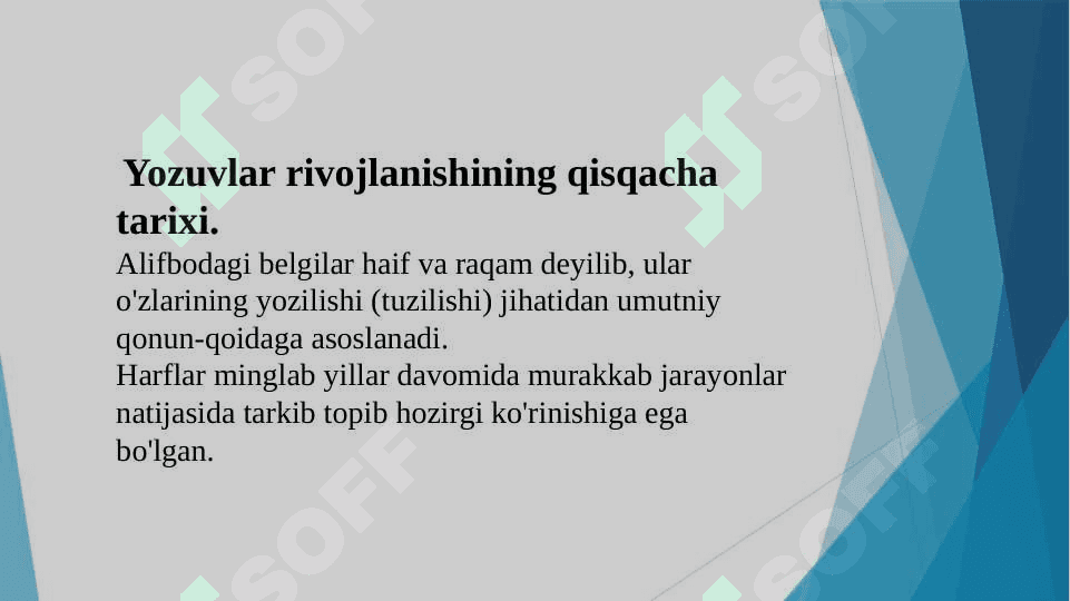 Yozuv vа uning tаrixiy bosqichlаri 2