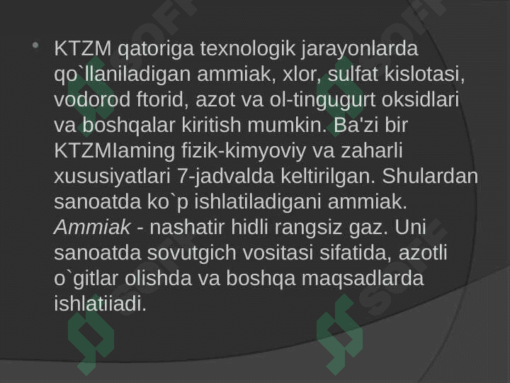 Avariyalarning kelib chiqishi va birinchi tez yordam 7