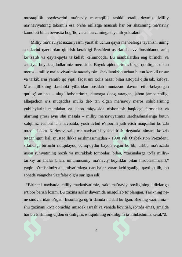 MILLIY MANAVIYAT 5