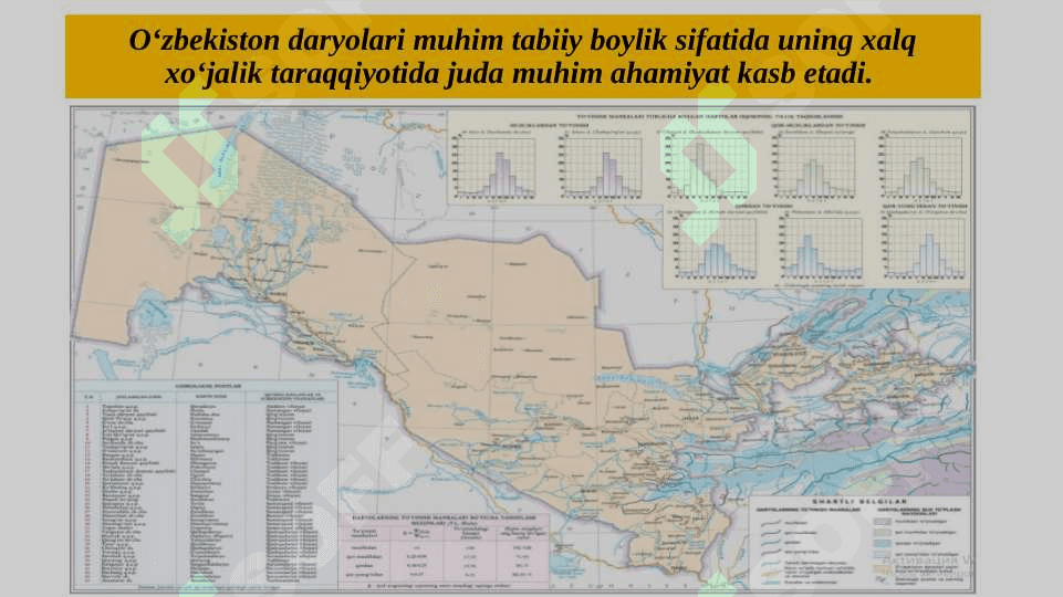 O‘zbekistonda suv resurslaridan foydalanishda yuzaga kelayotgan muommolar 3