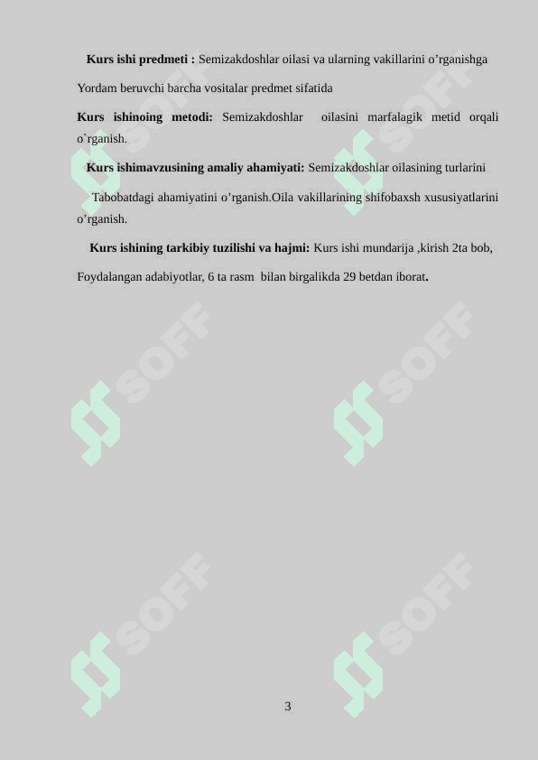 Semizakdoshlar  (Crassulaceae) sistematikasi. Semizakdoshlar (Crassulaceae) turlari 3
