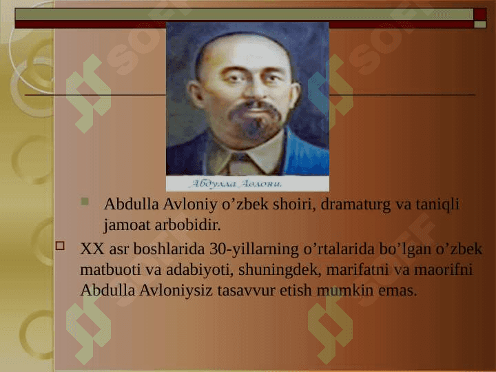 Abdulla Avloniyning komil inson tugʻrisidagi qarashlari 2