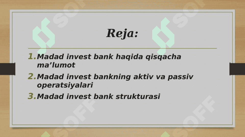 Madad invest bank 2