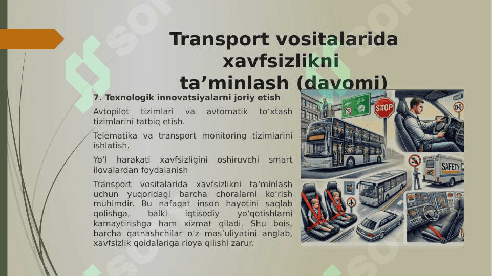 Odam anatomiyasining (antropometrik parametrlarining) xavfsizlikni ta’min lashdagi ahamiyati 7