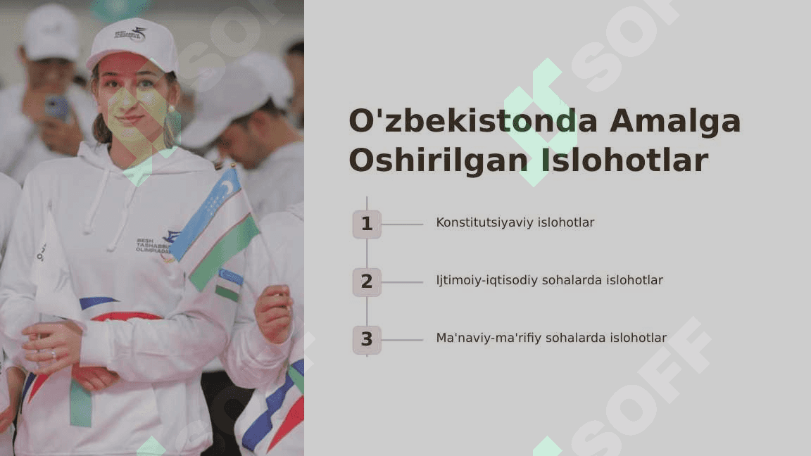 Yangi O'zbekistonda amalga oshirilayotgan ma'naviy o'zgarishlar. 3