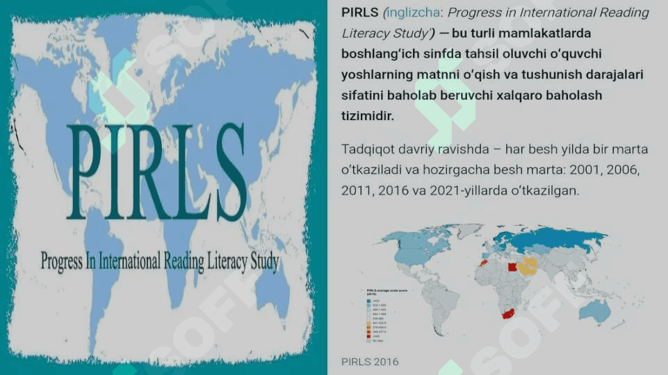 PIRLS xalqaro baholash dasturida foydalaniladigan matn turlari (badiiy va axborot matnlari) topshiriqlar va savollar tuzishga qoʼyilgan talablar 2