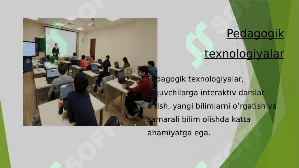 Nostandart darsning o'ziga xos xususiyatlari 7