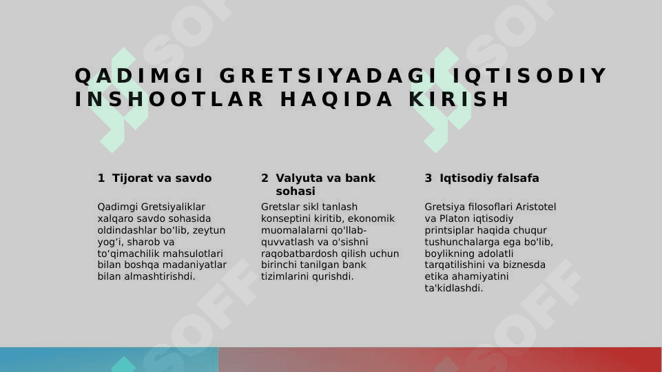 Qadimgi gretsiyadagi iqtisodiy gʻoyalar 2