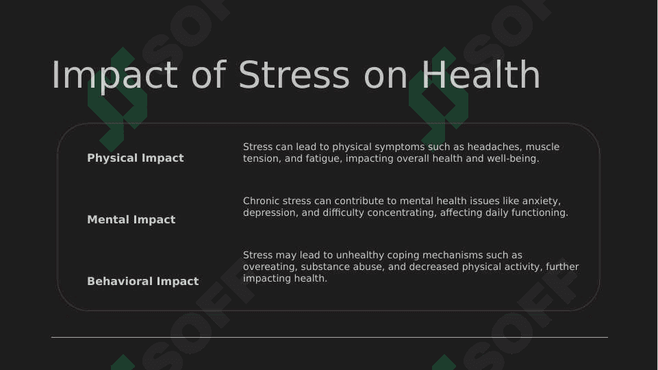 Coping with stress 3