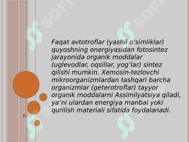 Assimilatsiya va 
dissimilatsiya 5