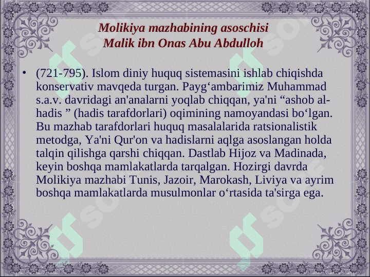 Islom_ta’limotida_oqimlari_va_yo‘nalishlarining_paydo_bo‘lishiga 8