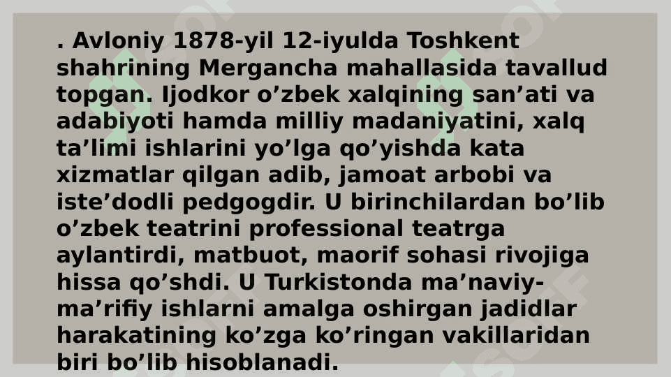 ABDULLA AVLONIYNING “TURKIY GULISTON YOHUD AXLOQ” ASARIDAGI OILAVIY TARBIYAGA OID G‘OYALARI 4